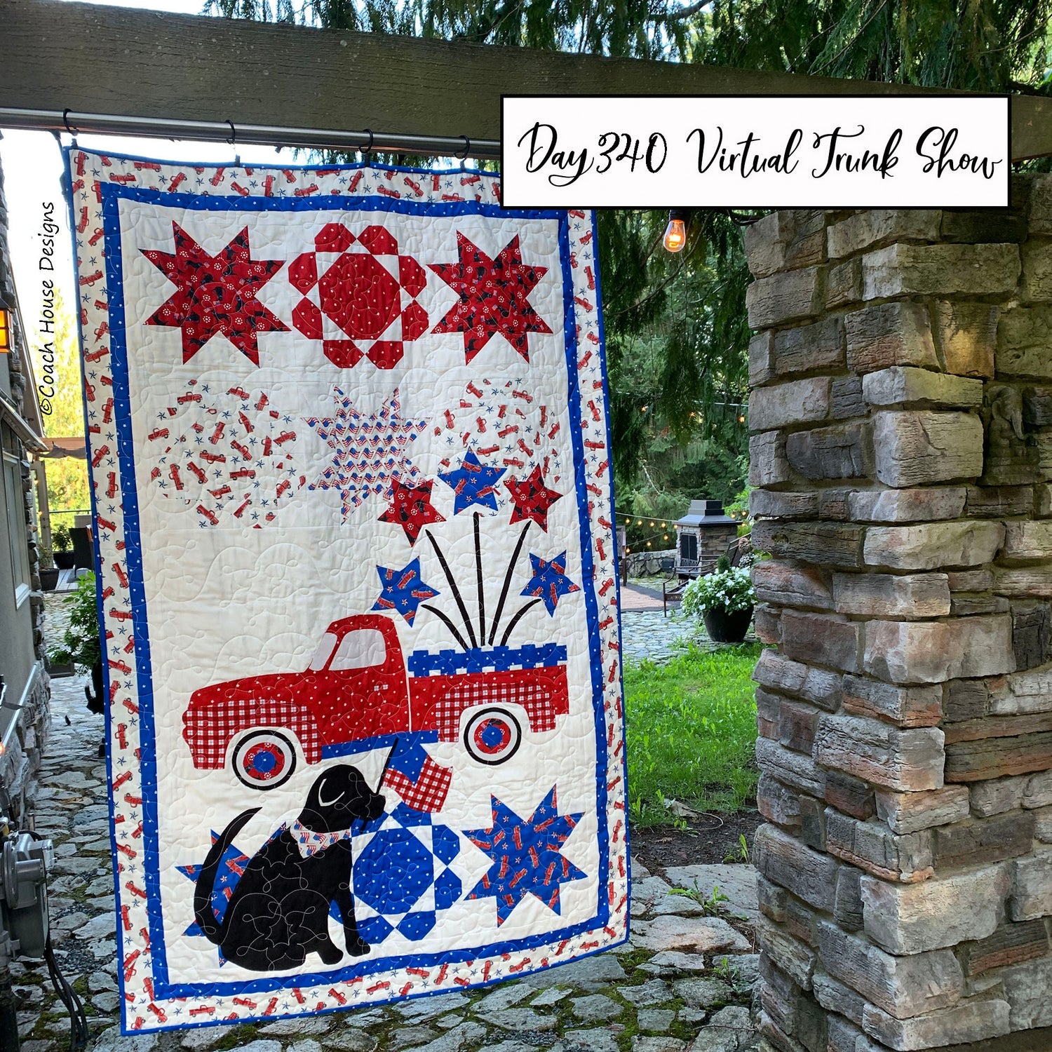 Day 340 of my Virtual Trunk Show - Parade Day