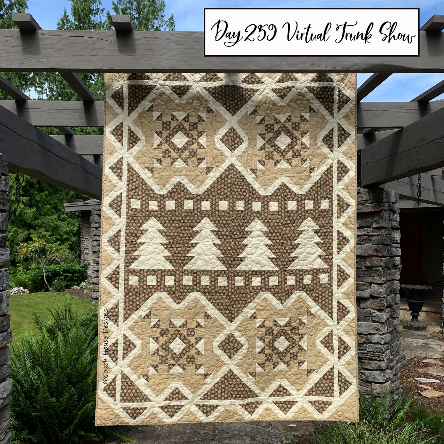 Day 259 of my Virtual Trunk Show - Snowfall