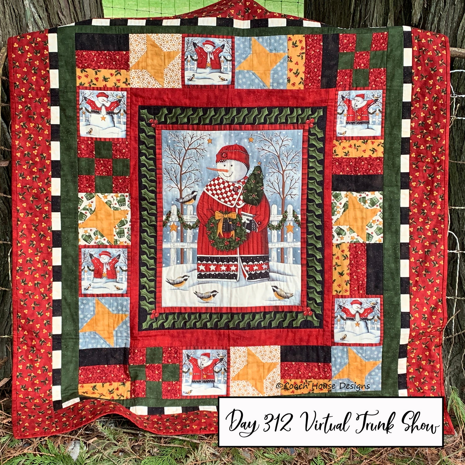 Day 312 of my Virtual Trunk Show - Winter Welcome