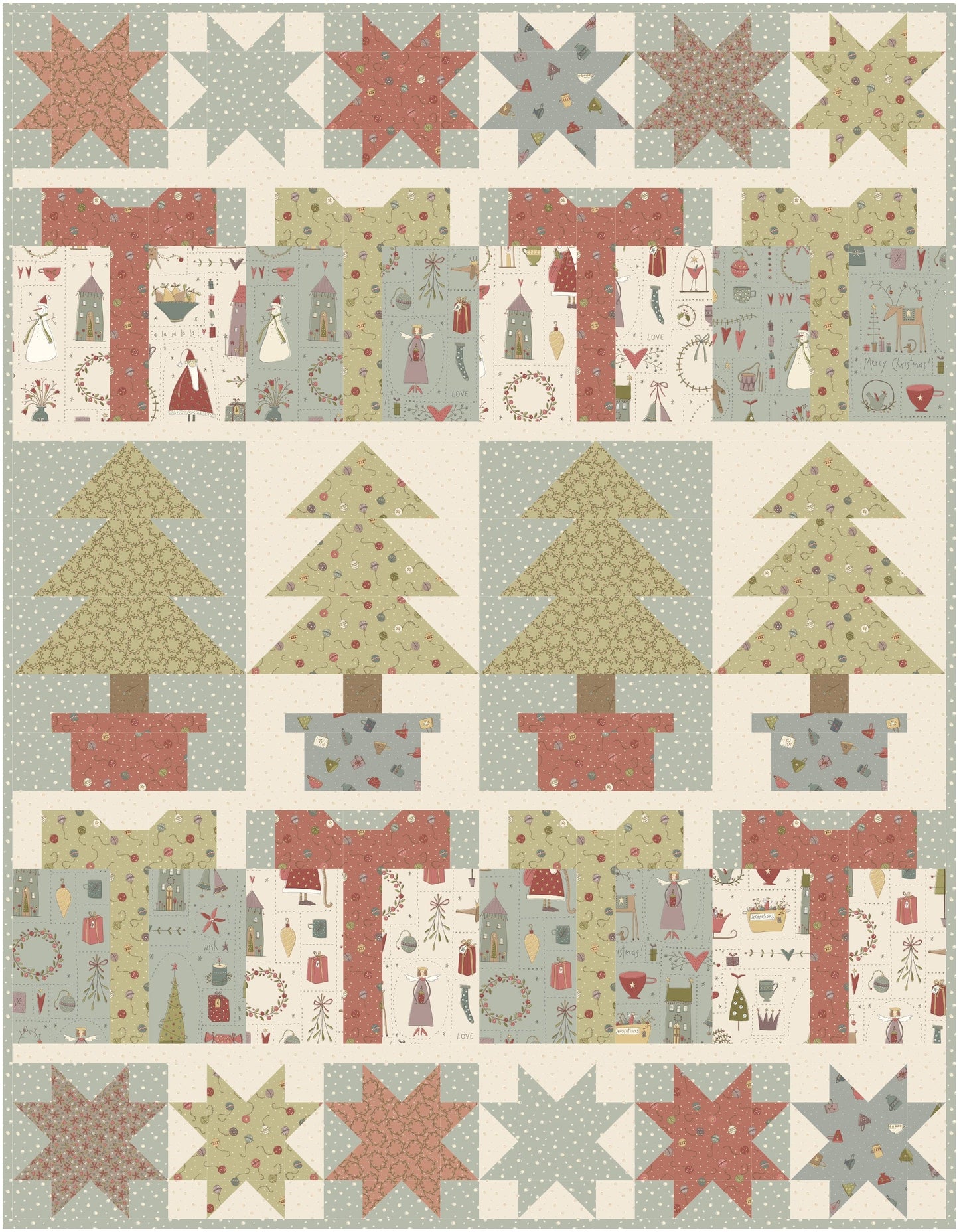 All Wrapped Up Quilt Downloadable PDF Quilt Pattern