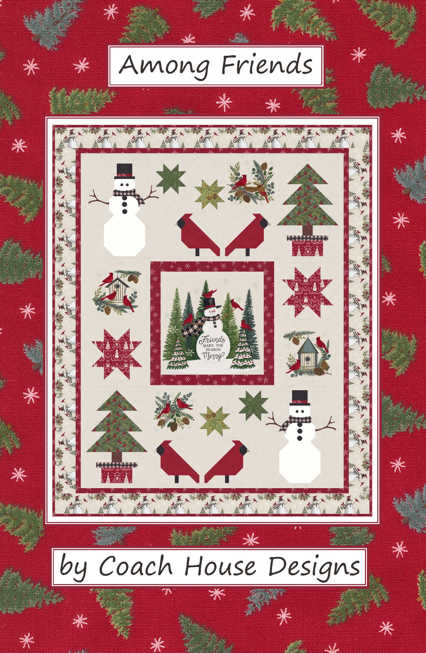 Among Friends Downloadable PDF Quilt Pattern