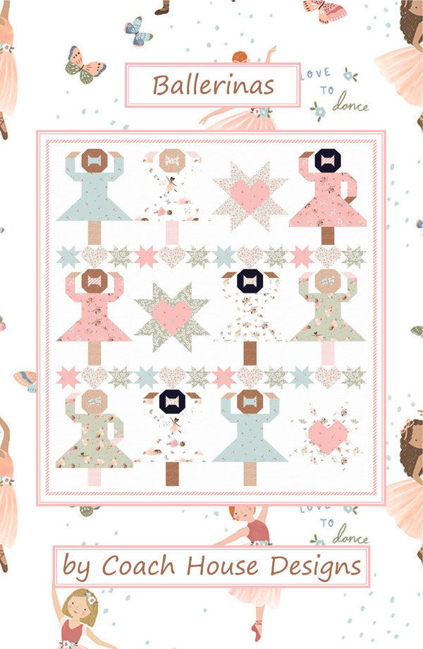 Ballerinas Downloadable PDF Quilt Pattern