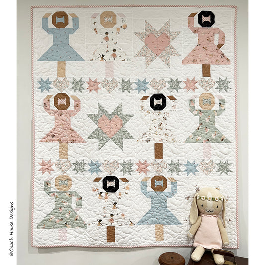 Ballerinas Downloadable PDF Quilt Pattern