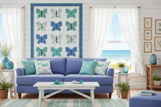 Beauty-ful Butterflies Downloadable PDF Quilt Pattern (Pre-Order)
