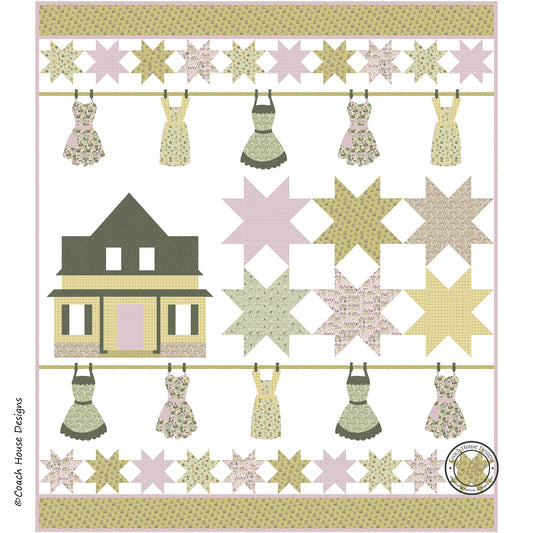 Canadian Farmhouse Downloadable PDF Quilt Pattern