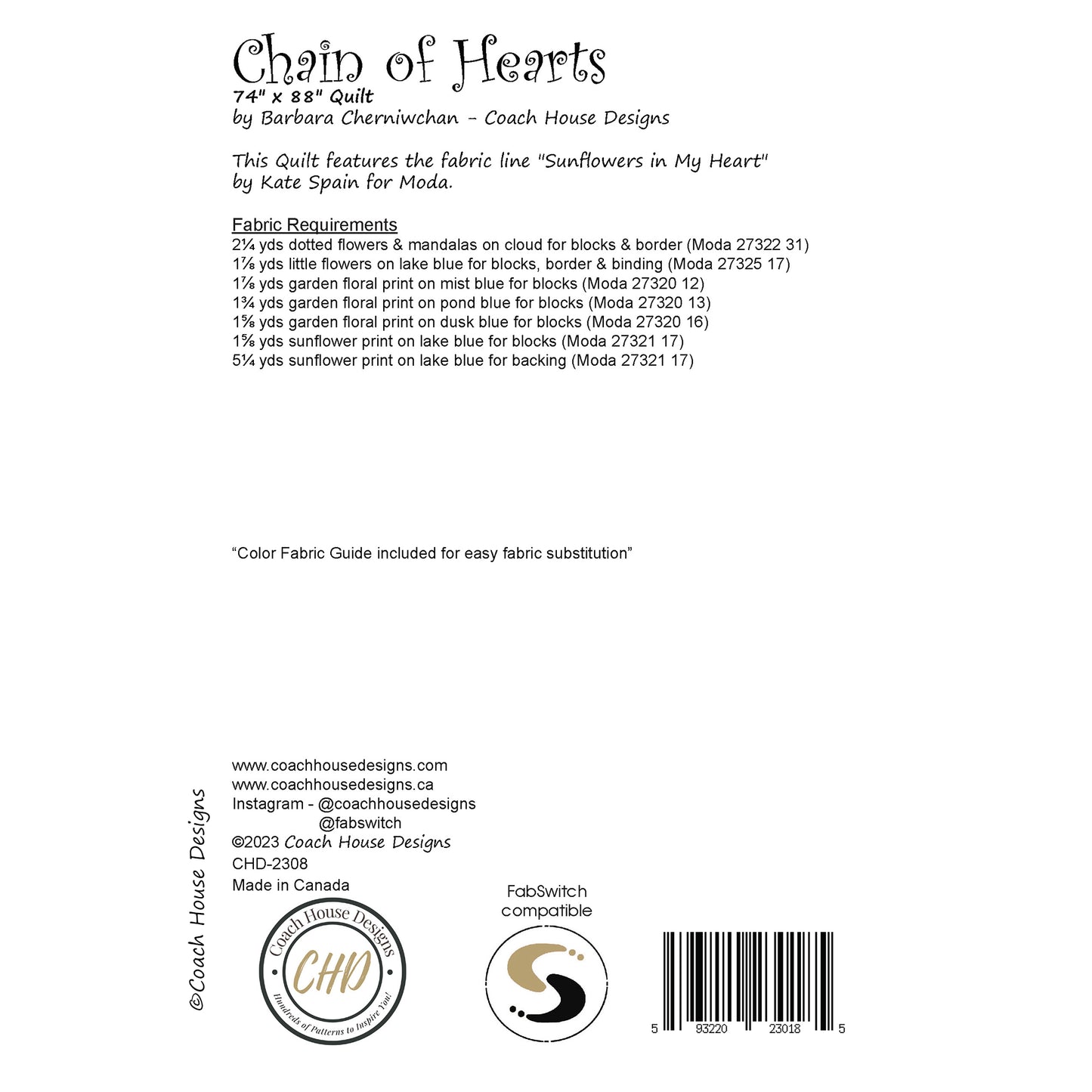Chain of Hearts Downloadable PDF Quilt Pattern