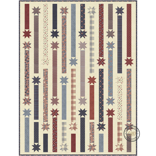 Fireworks Downloadable PDF Quilt Pattern