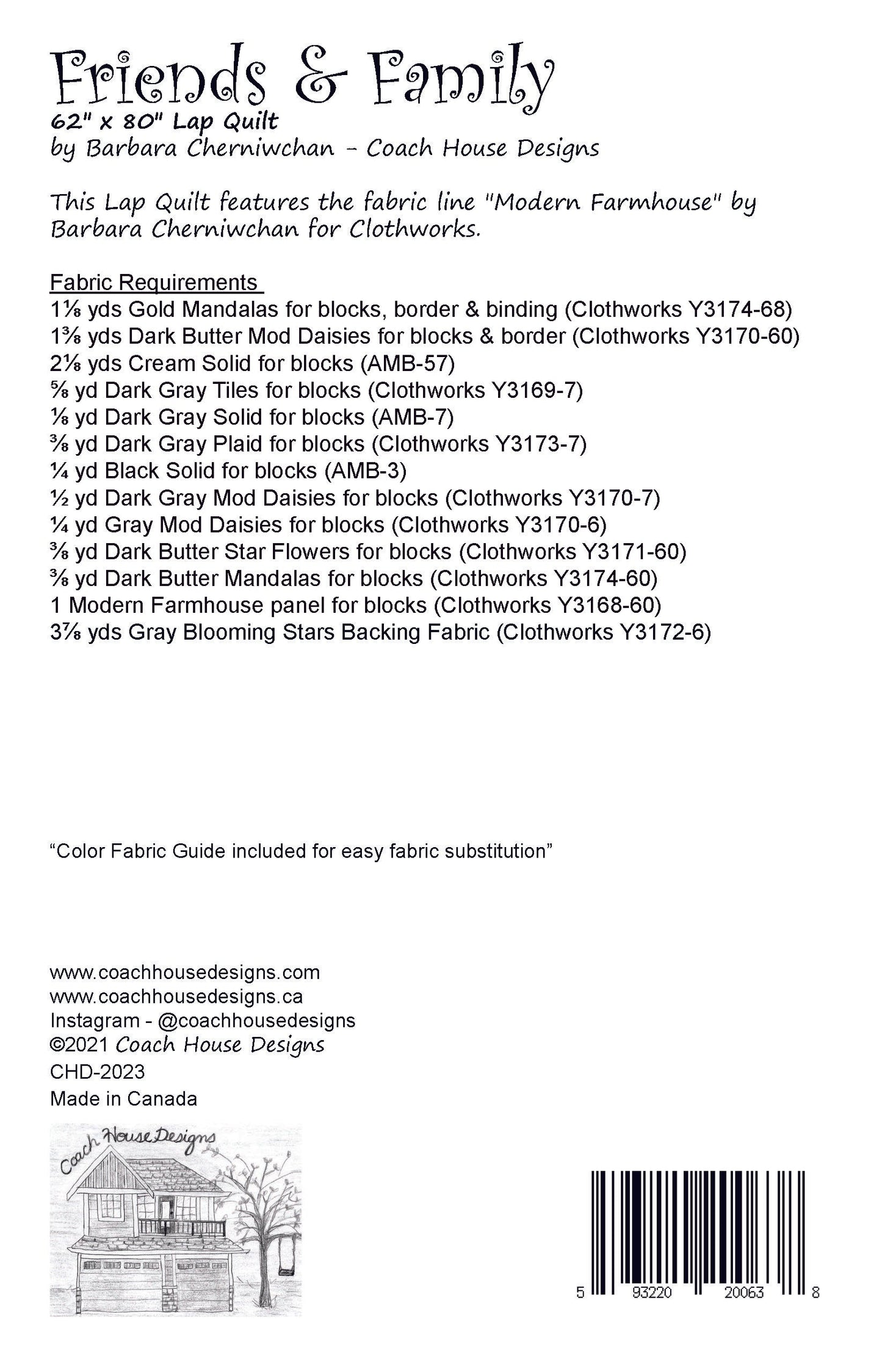 Friends & Family Quilt Pattern