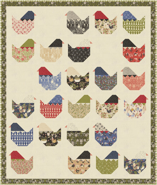 Hen Party Quilt Pattern