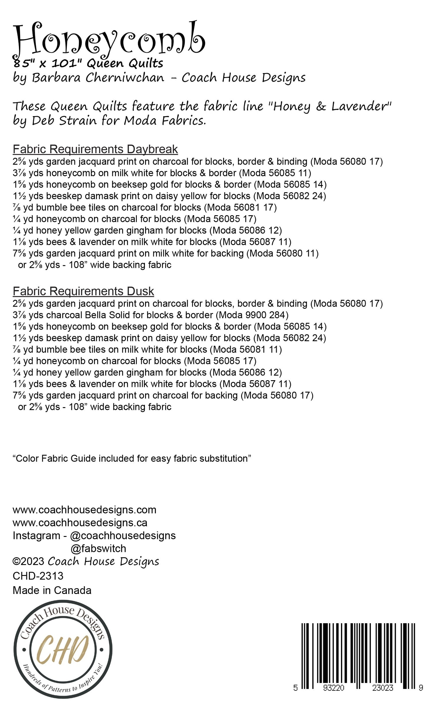 Honeycomb Downloadable PDF Quilt Pattern