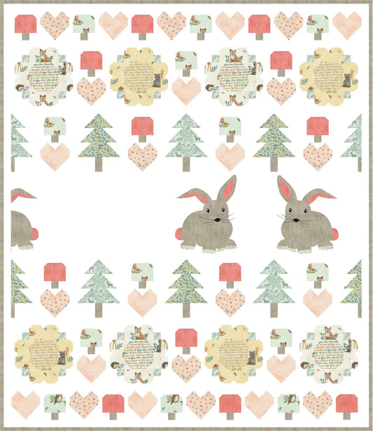Hopping Down the Bunny Trail Downloadable PDF Quilt Pattern