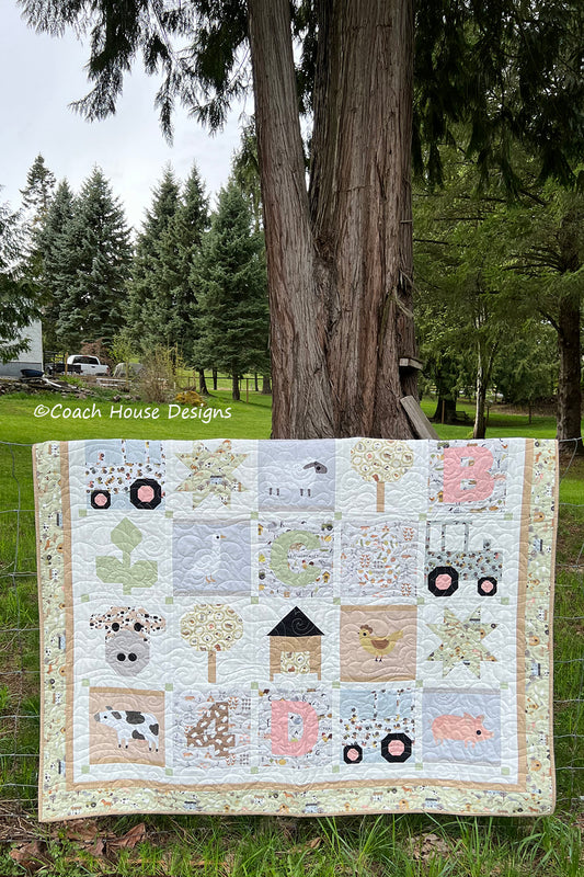 I Wanna Be a Farmer Downloadable PDF Quilt Pattern