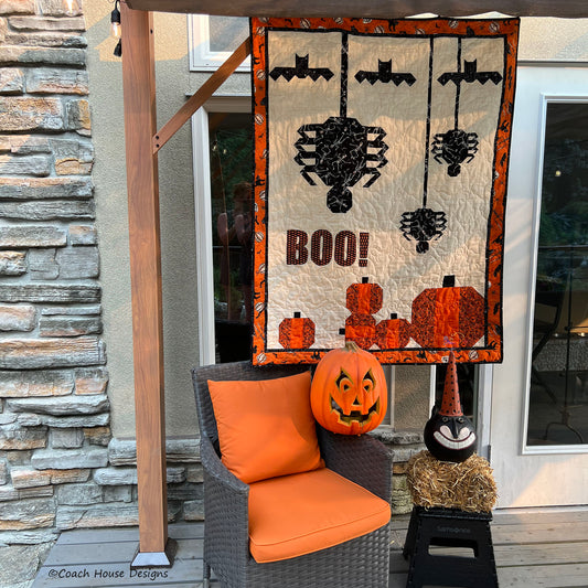 I Boo You! Downloadable PDF Quilt Pattern