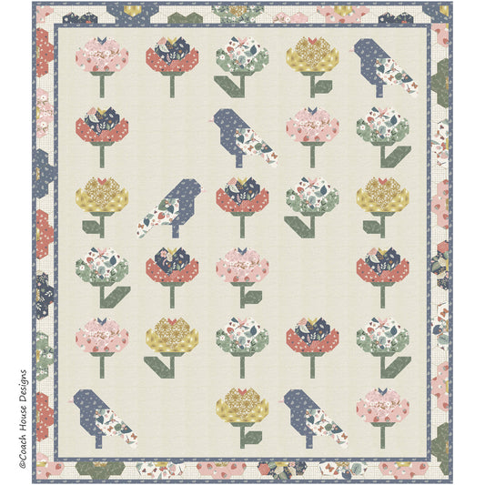 Local Birds Downloadable PDF Quilt Pattern