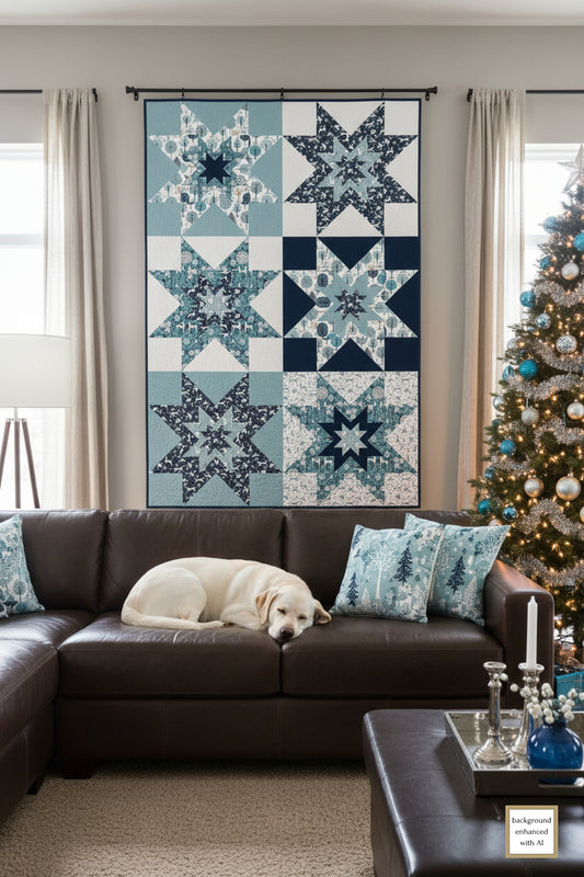 Midnight Blue Downloadable PDF Quilt Pattern