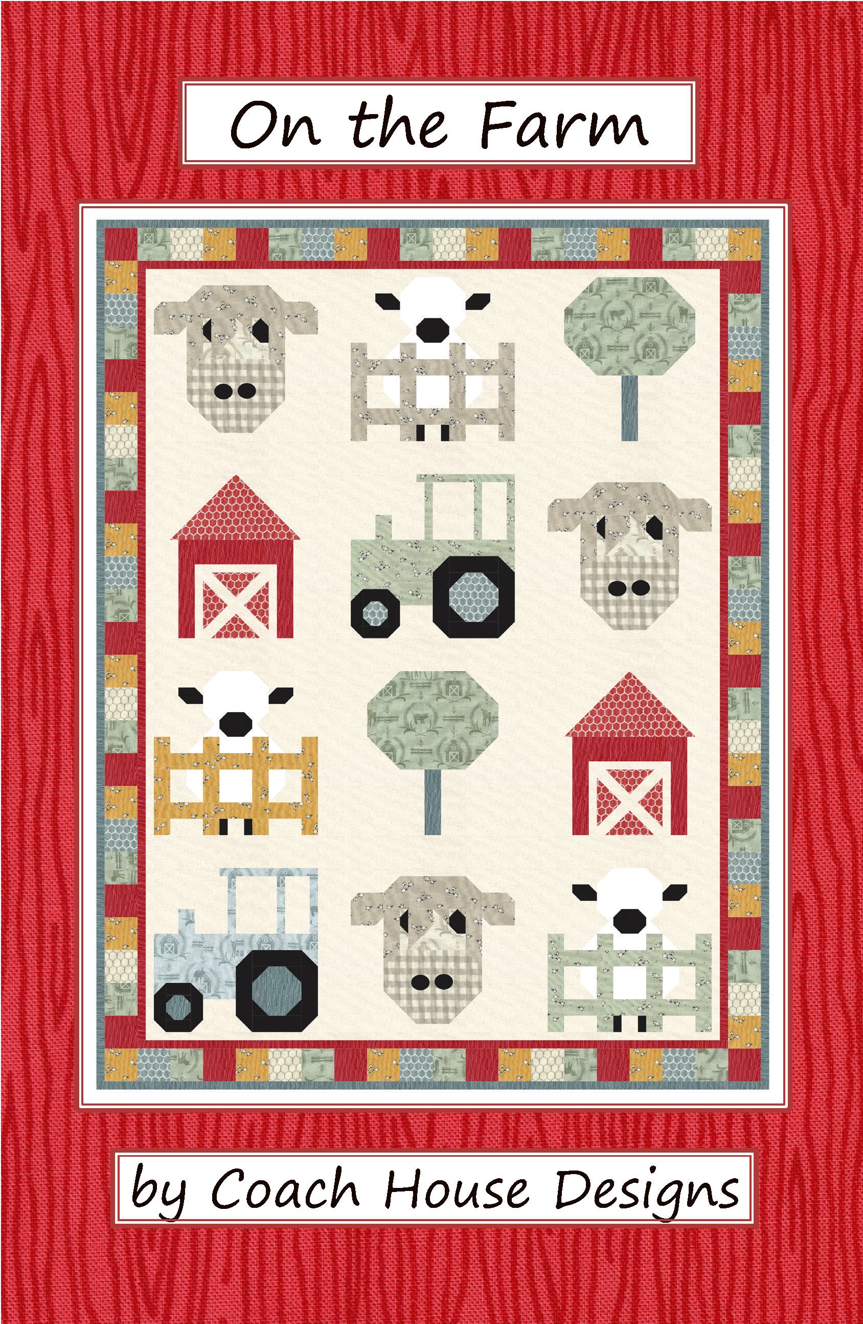 On the Farm Downloadable PDF Quilt Pattern – Coach House Designs US