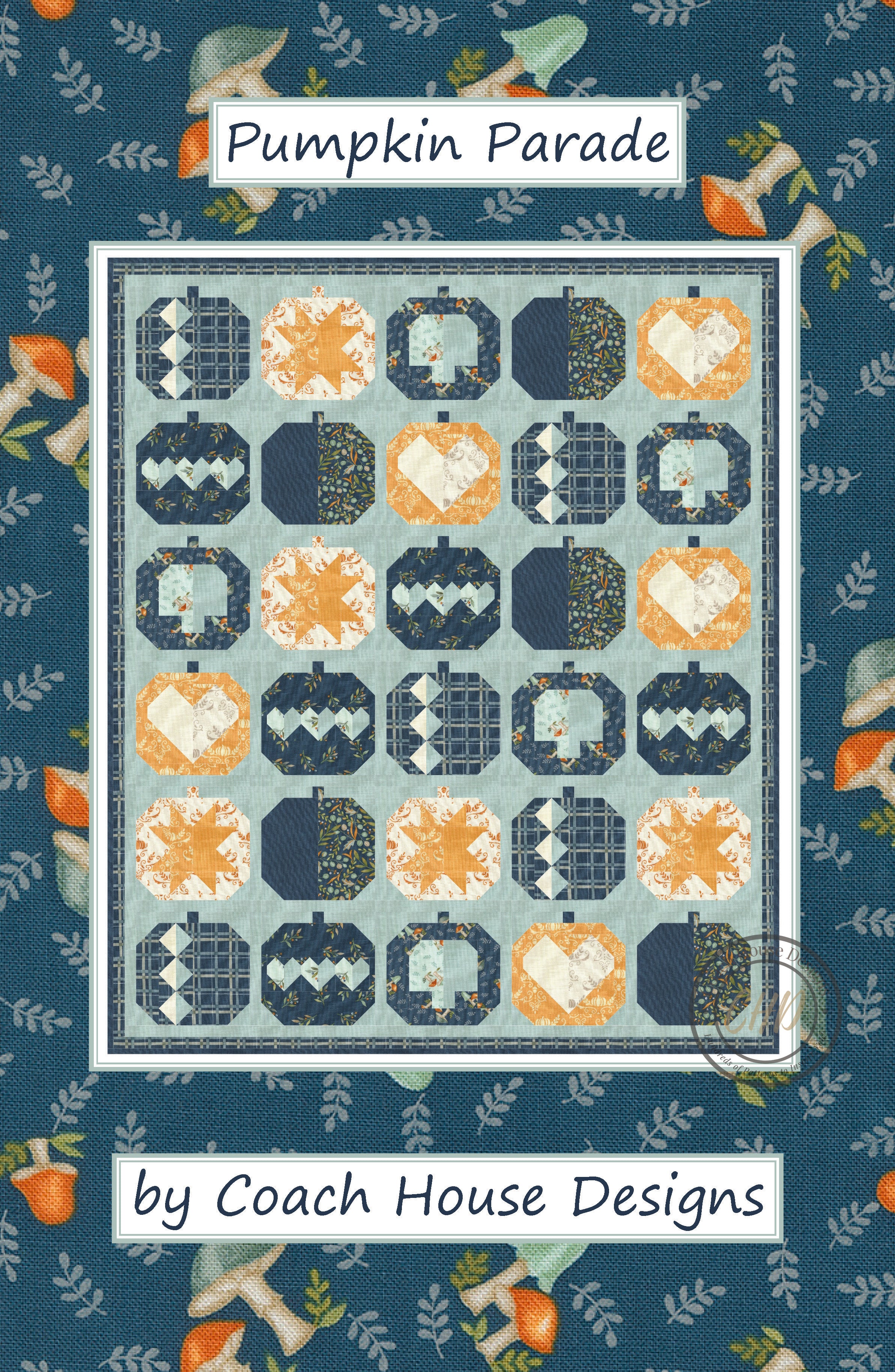 Pumpkin Parade Quilt Pattern – Coach House Designs US