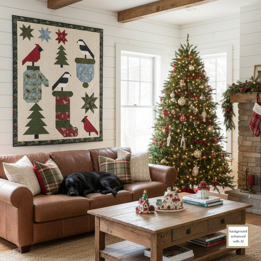 Ready for Snow Downloadable PDF Quilt Pattern