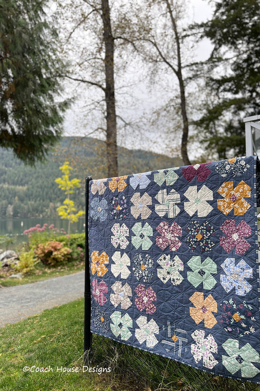 Sea Petals Downloadable PDF Quilt Pattern