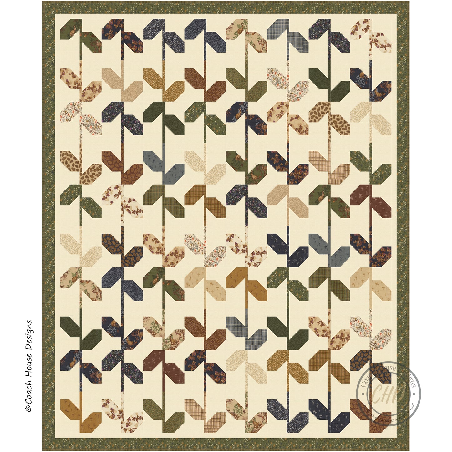 Twisted Vines Quilt Pattern