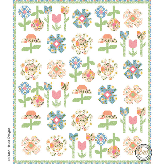 Virginia Garden Quilt Pattern (Pre-Order)