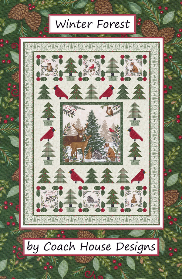 Winter Forest Downloadable PDF Quilt Pattern