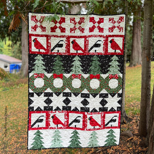 Woodland Birds Downloadable PDF Quilt Pattern