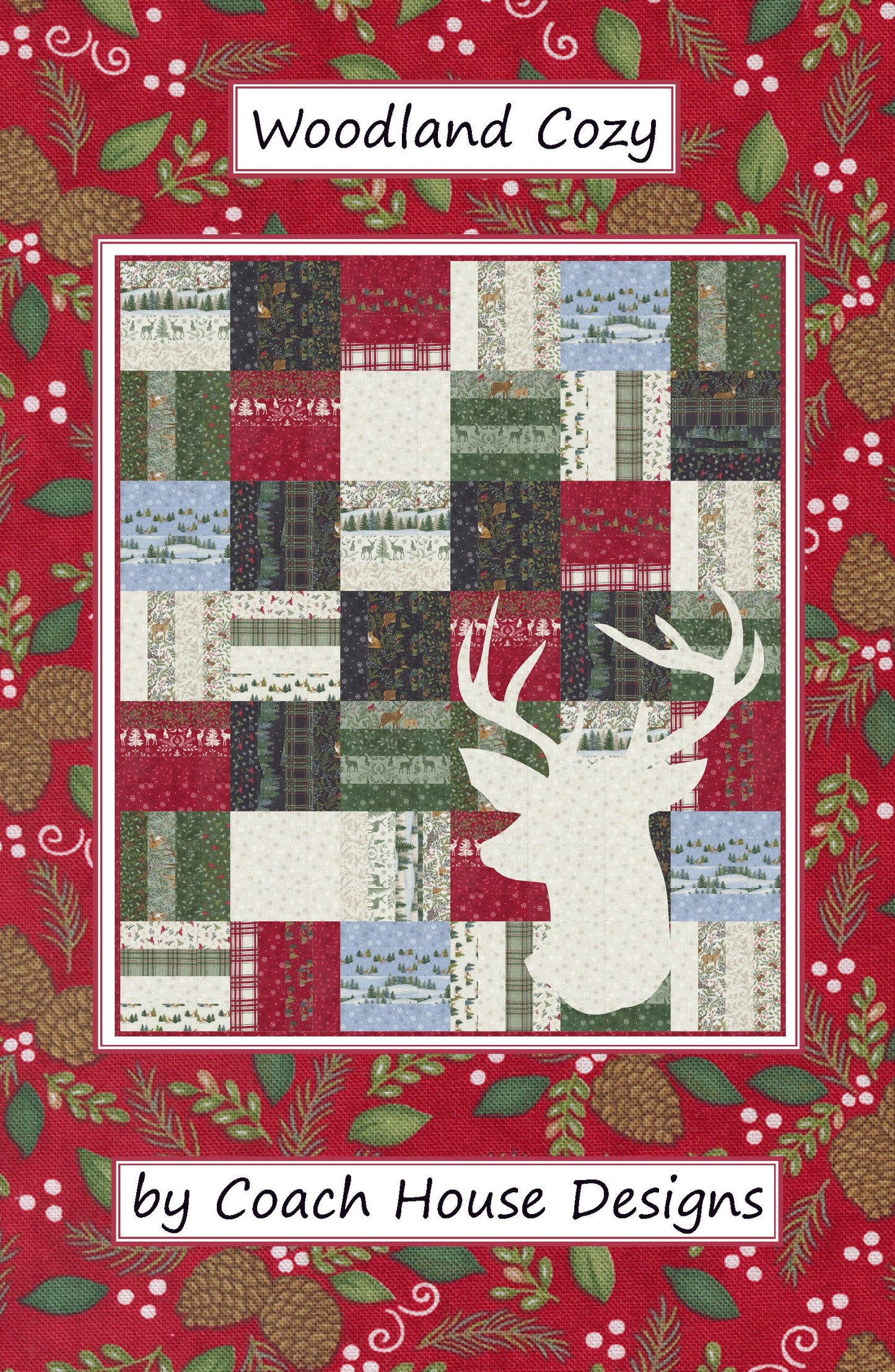 Woodland Cozy Downloadable PDF Quilt Pattern