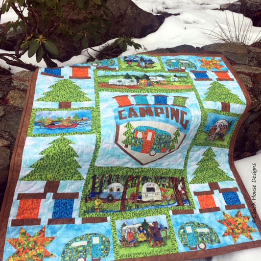 My Kind of Camping Quilt Pattern