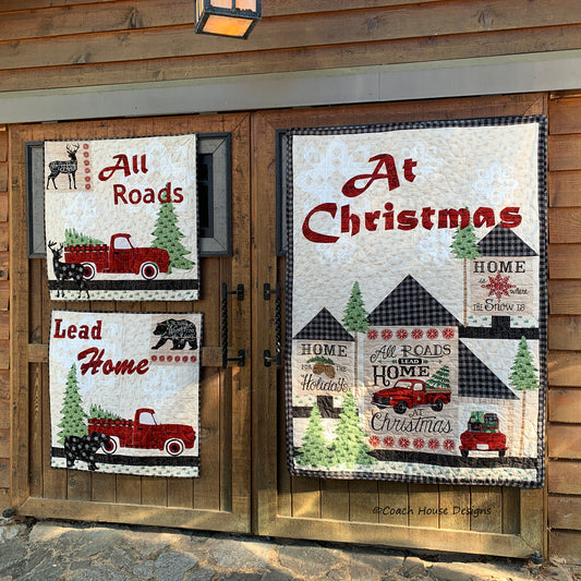 All Roads Lead Home Banners Downloadable PDF Quilt Pattern