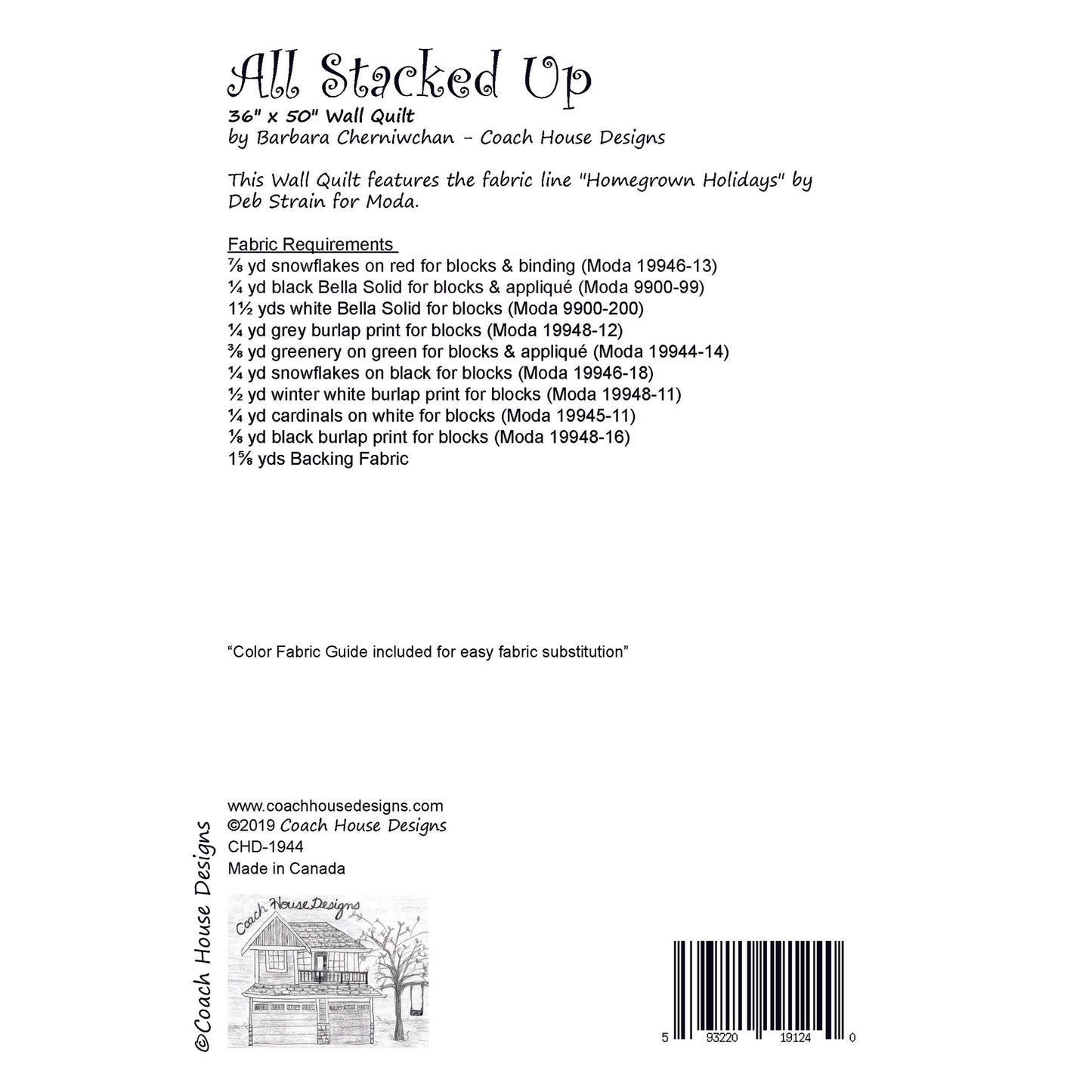 All Stacked Up Downloadable PDF Quilt Pattern