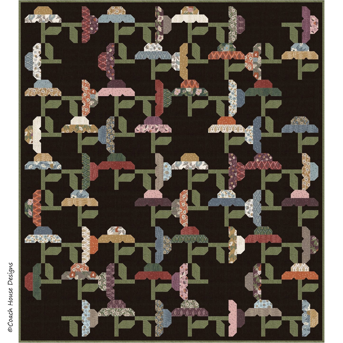 Alpine Meadow Downloadable PDF Quilt Pattern
