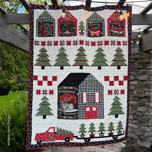 At the Tree Farm Downloadable PDF Quilt Pattern