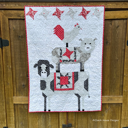 Barn Yoga Quilt Pattern