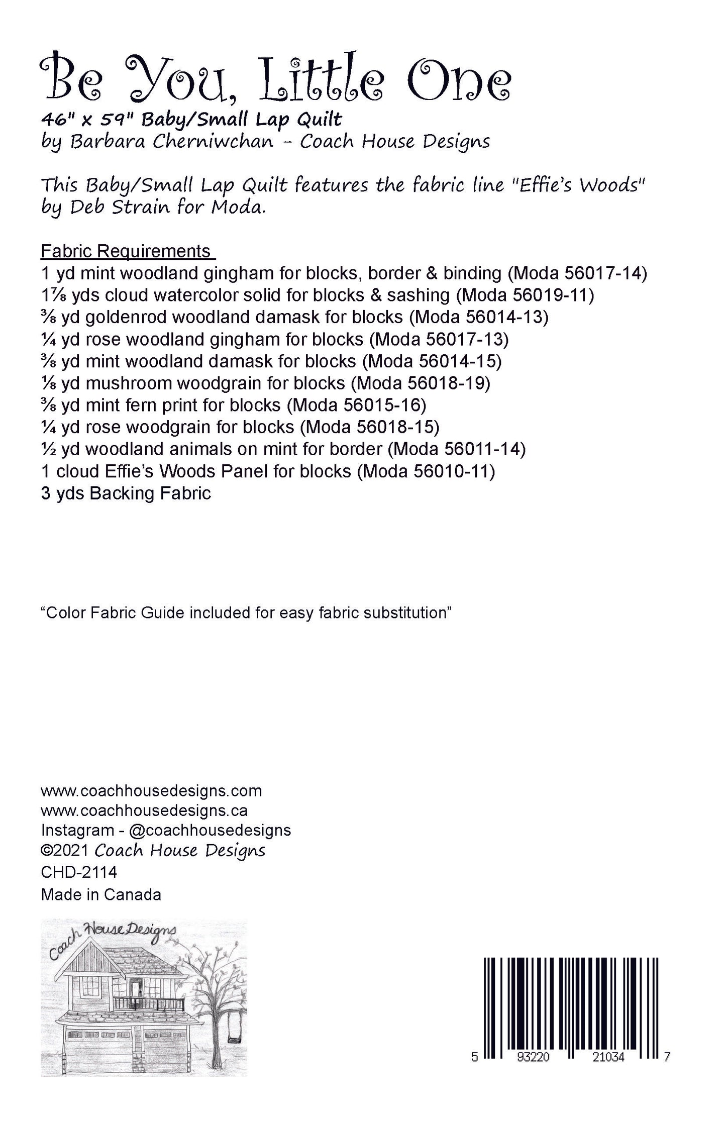 Be You, Little One Quilt Pattern