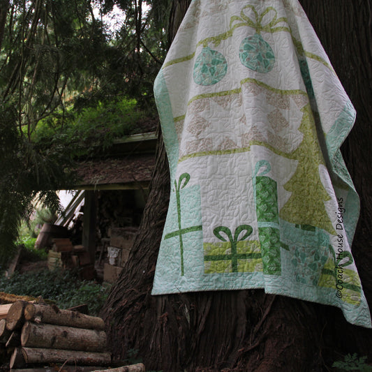 Blue Christmas Downloadable PDF Quilt Pattern