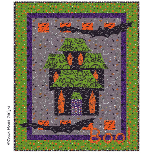 Boo! Three Quilt Pattern