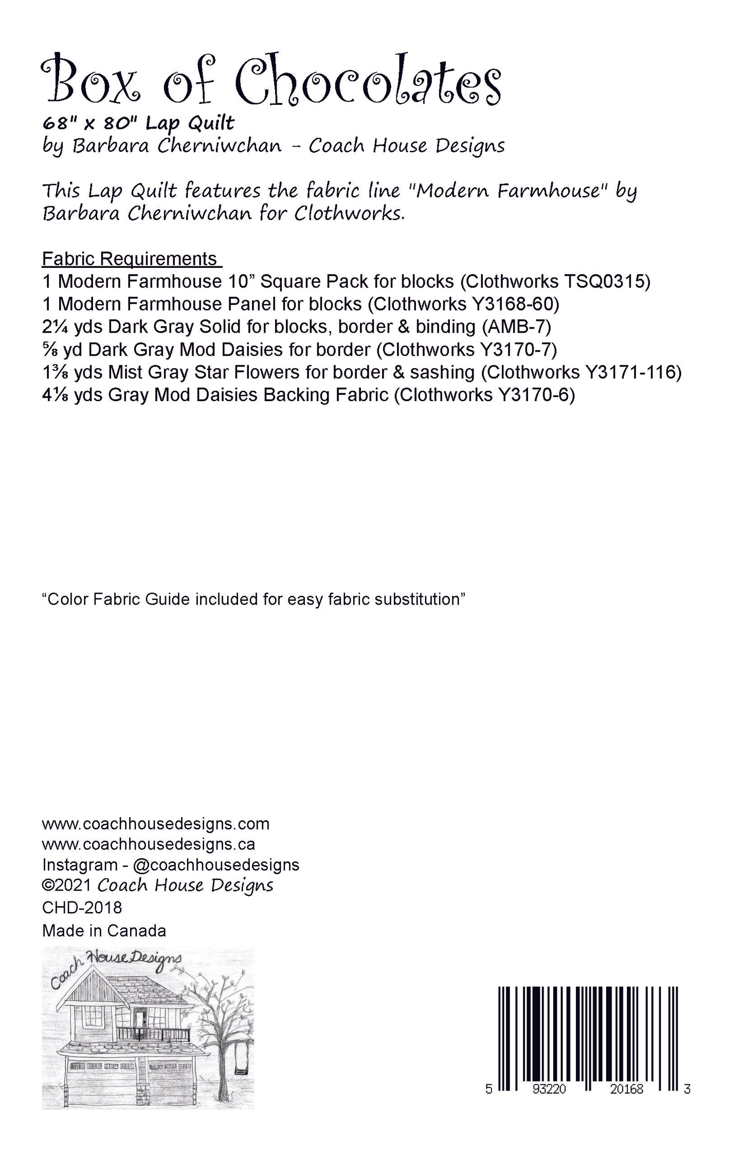 Box of Chocolates Downloadable PDF Quilt Pattern