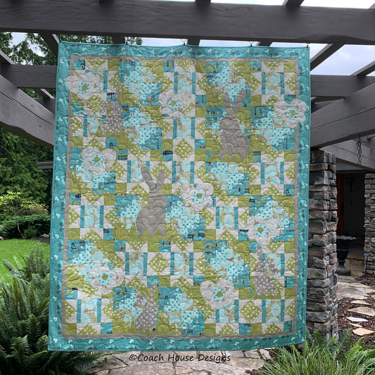 Bunnies in the Park Downloadable PDF Quilt Pattern