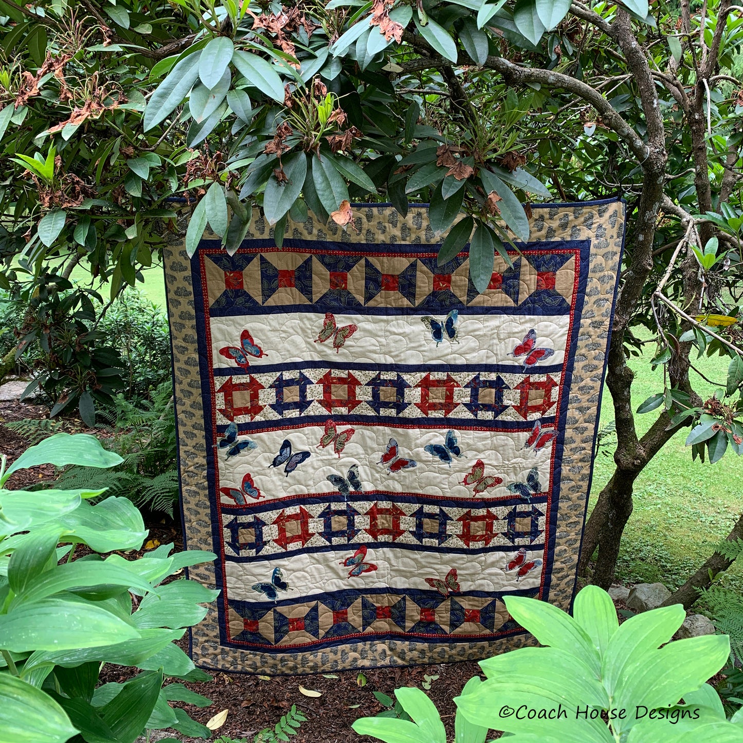 Butterfly Summer Downloadable PDF Quilt Pattern