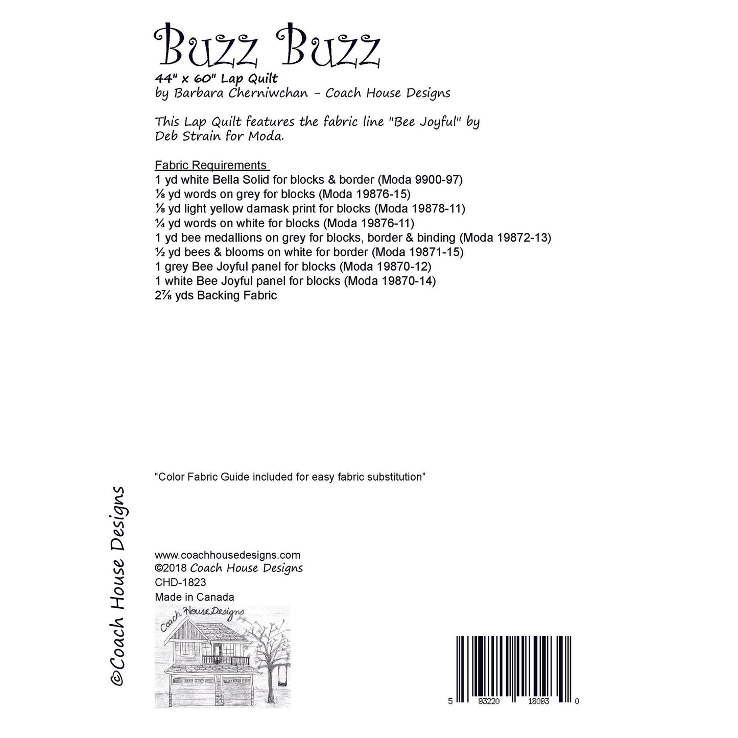 Buzz Buzz Downloadable PDF Quilt Pattern