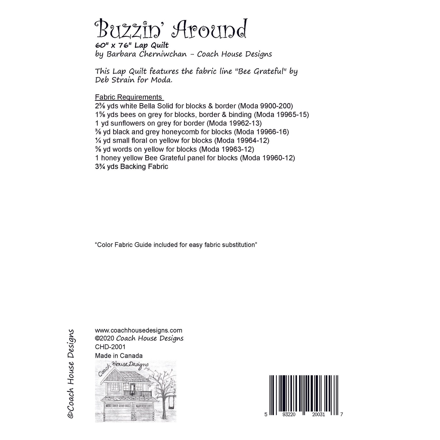 Buzzin’ Around Quilt Pattern