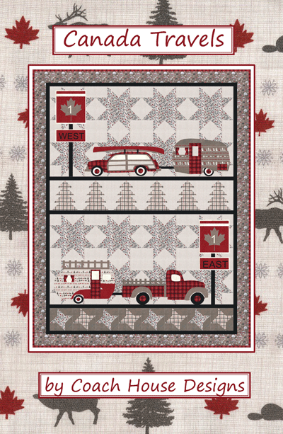Canada Travels Downloadable PDF Quilt Pattern – Coach House Designs US