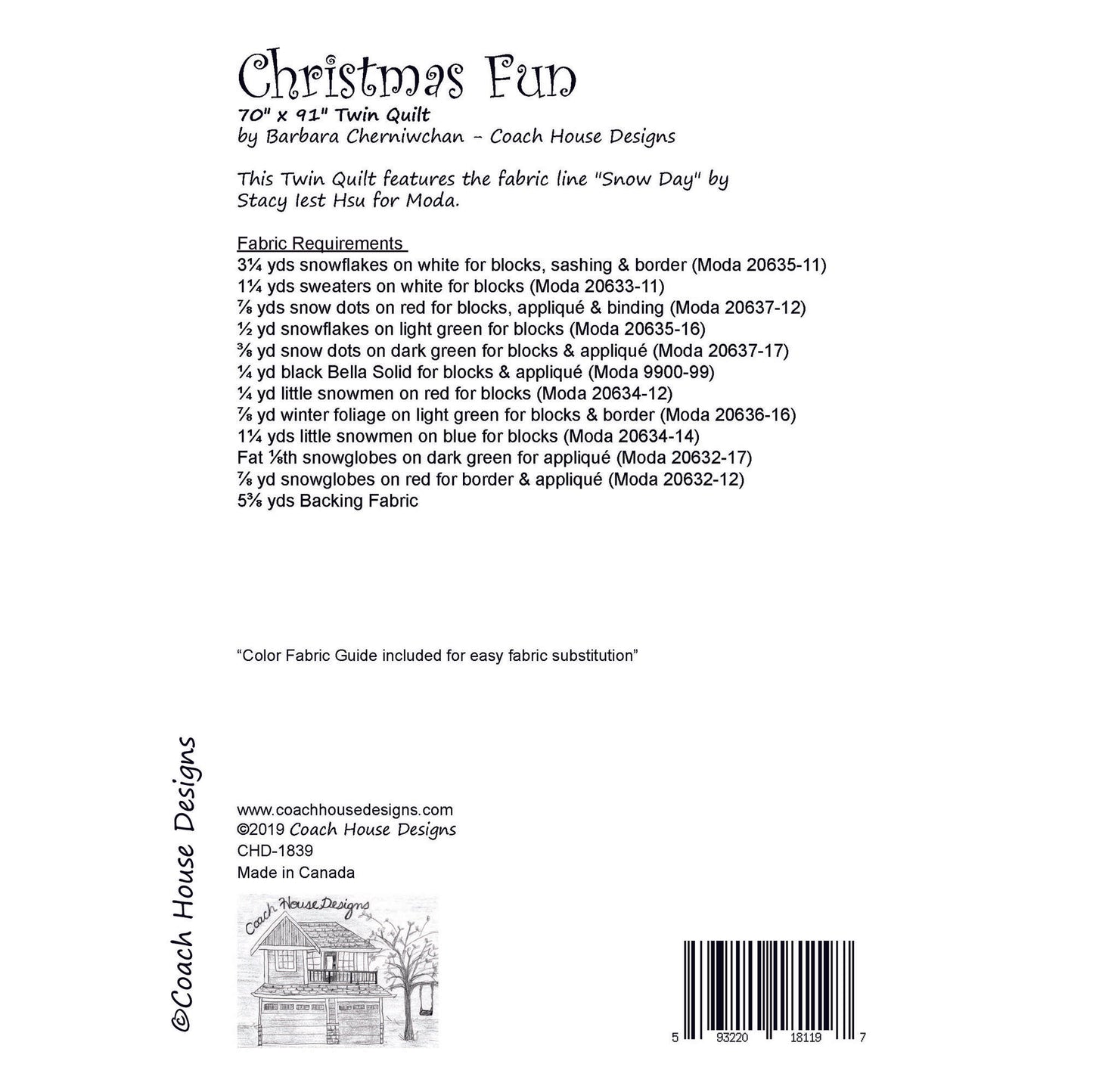 Christmas Fun Downloadable PDF Quilt Pattern