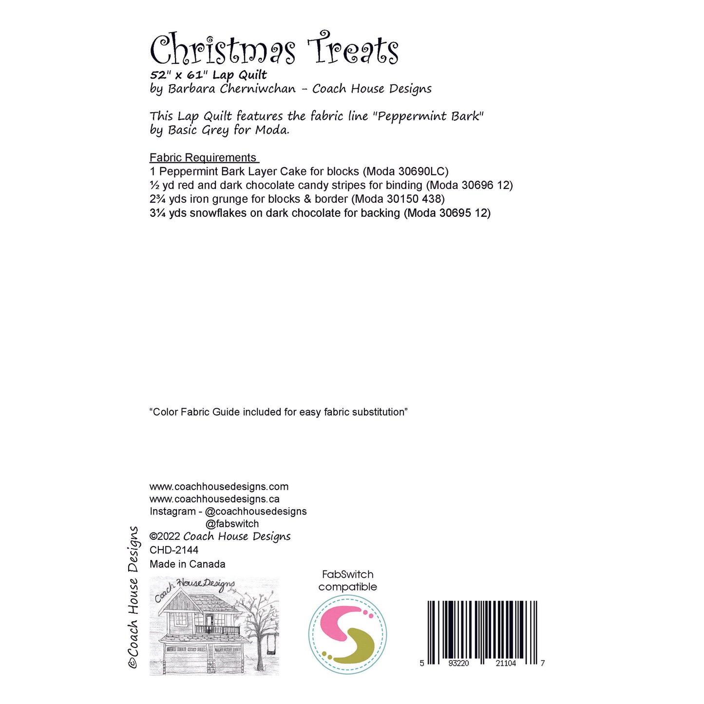 Christmas Treats Quilt Pattern