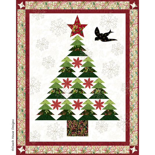 Christmas in the Country (Clothworks) Downloadable PDF Quilt Pattern