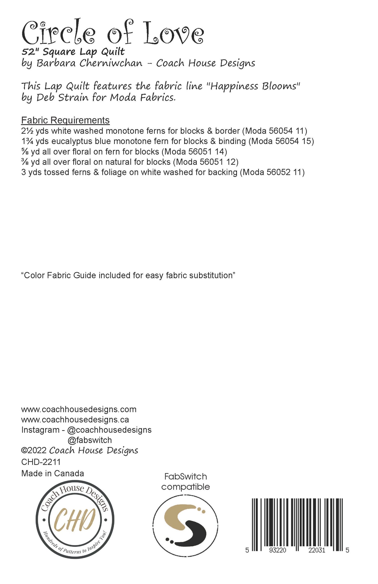 Circle of Love Downloadable PDF Quilt Pattern