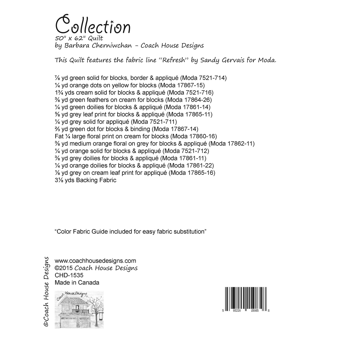 Collection Quilt Pattern