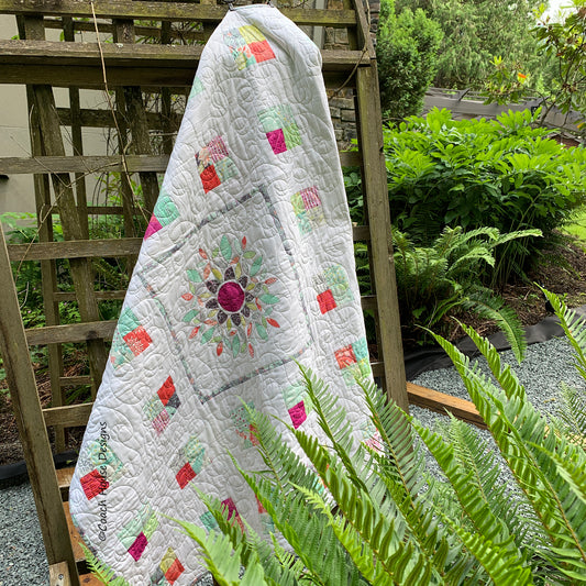 Color Burst Downloadable PDF Quilt Pattern