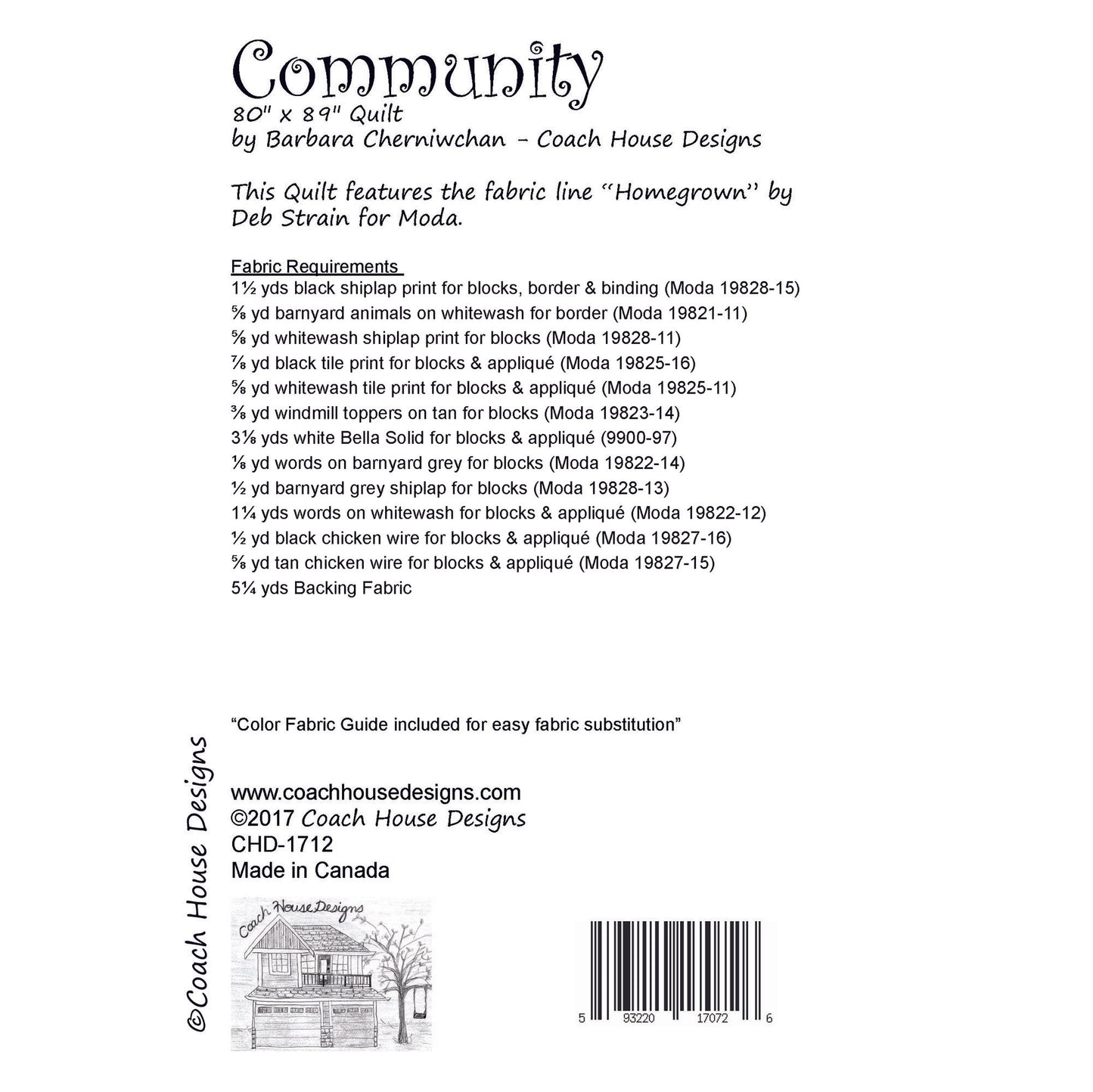 Community Downloadable PDF Quilt Pattern